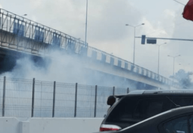 Take It Back Movement Plans Nigeria Nationwide Protest Today, Monday 7th - The State Signal Teargas fired at protesters during the Nigeria Nationwide protest - The State Signal