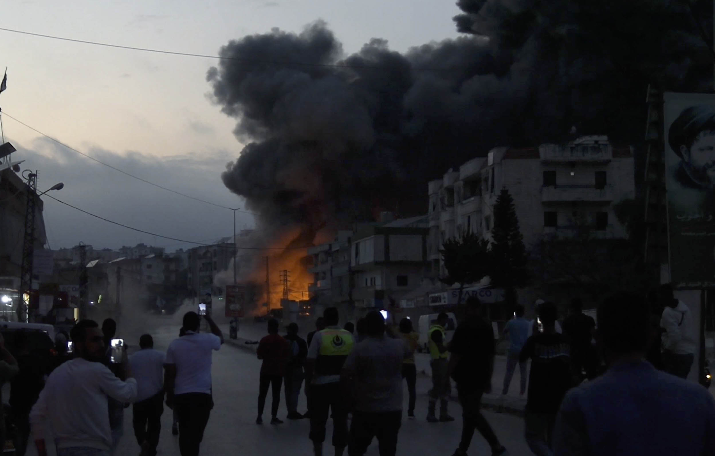AA 20250522 38049327 38049325 ISRAELI WARPLANES STRIKE BUILDING IN SOUTHERN LEBANON - The State Signal