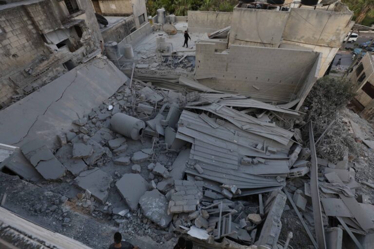 Israeli Air Attacks on Gaza Leaves at Least 13 Dead - The State Signal