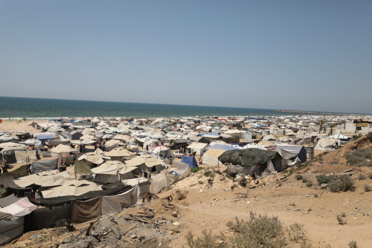 Israeli Strikes on Tents Housing Displaced Palestinians Kills 7 - The State Signal