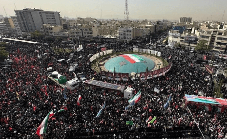 Thousands Attend Mass Funeral in Tehran, Iran - The State Signal