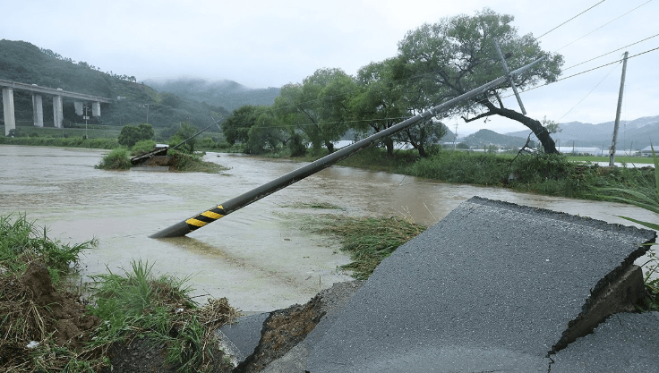 Death Toll from Heavy Rains in South Korea Rises to 4 - The State Signal