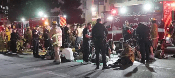 At Least 30 Injured After Vehicle Plows Into Crowd in L.A - The State Signal