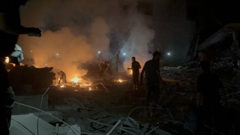 At Least 32 Palestinians Killed by Israeli Airstrikes - The State Signal