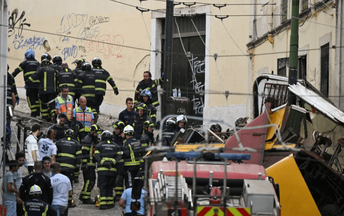 Lisbon Funicular Derailment Death Toll Rises to 17 - The State Signal Lisbon Funicular Derailment Death Toll Rises to 17 - The State Signal