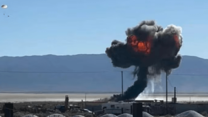 F-16 Fighter Jet Crash in China Lake, CA Injures 1 - The State Signal
