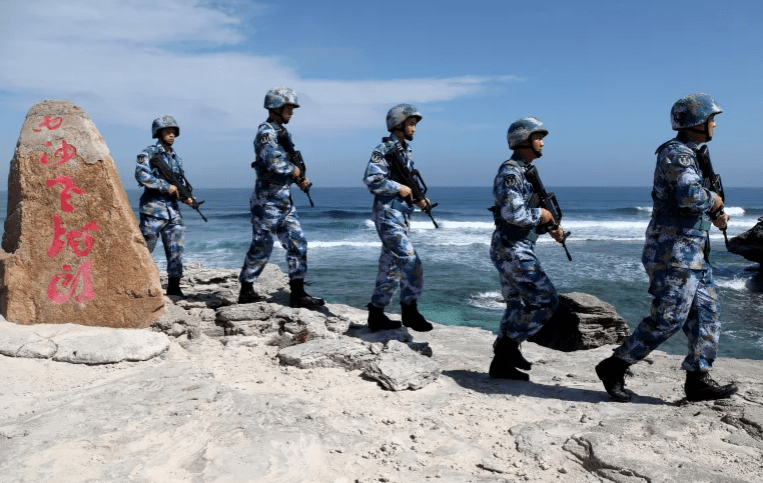 Chinese Military Conducts Combat Readiness Drills in South China Sea