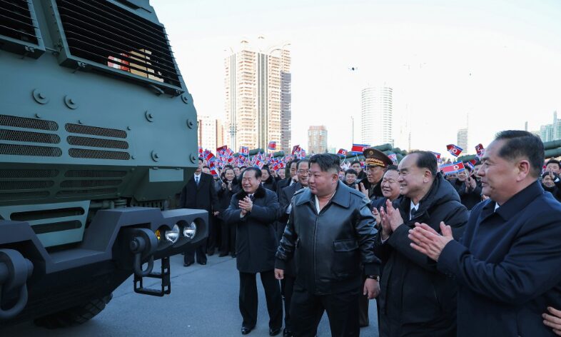 North Korea Unveils 600mm Caliber Multiple Rocket Launchers - The State Signal North Korea Unveils 600mm Caliber Multiple Rocket Launchers - The State Signal