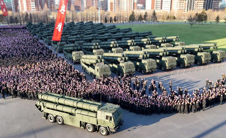 North Korea Unveils 600mm Caliber Multiple Rocket Launchers - The State Signal North Korea Unveils 600mm Caliber Multiple Rocket Launchers - The State Signal