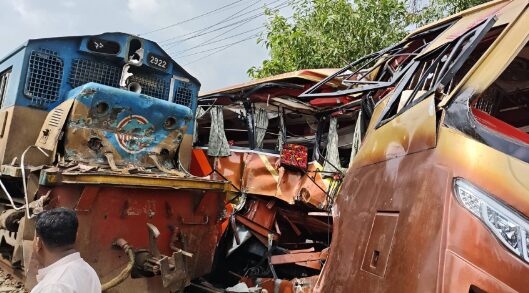Bus Collision with Train in Bangladesh Kills 12 - The State Signal
