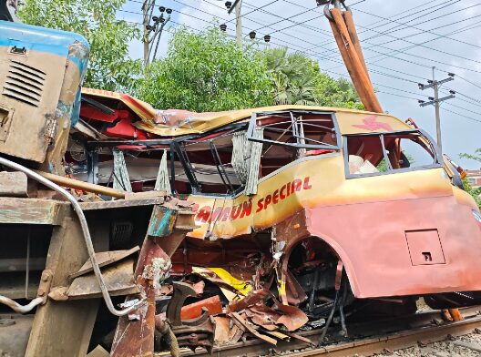 Bus Collision with Train in Bangladesh Kills 12 - The State Signal