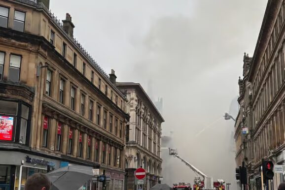 Glasgow Union Street Fire in Scotland Results to Building Collapse - The State Signal Glasgow Union Street Fire in Scotland Results to Building Collapse - The State Signal