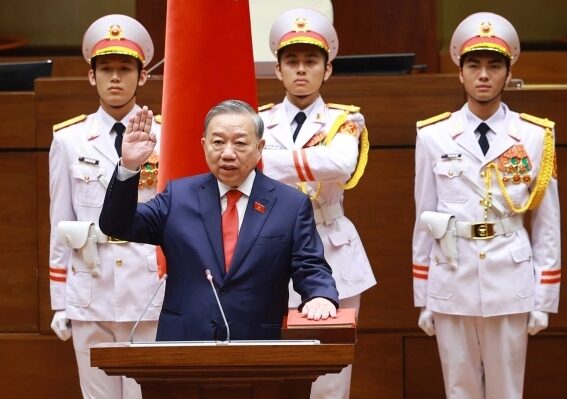 Vietnam’s Communist Party General Secretary To Lam Elected President